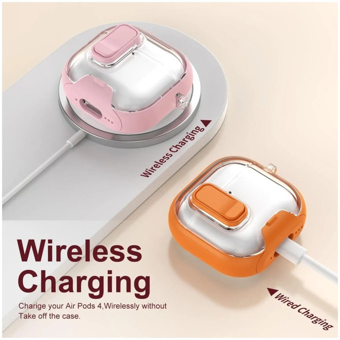 Θήκη Σιλικόνης με βάση τηλεφώνου και καραμπίνερ για AirPods Pro 3, Μαύρο, Black