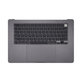 Άνω πλαίσιο πληκτρολογίου για MacBook Air 15", A3114 (2023), με πληκτρολόγιο US και μπαταρία, Space Gray, 661-34895, Genuine Apple