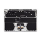 Άνω πλαίσιο πληκτρολογίου για MacBook Air 13", A3113 (2024), με πληκτρολόγιο US και μπαταρία, Silver, 661-40228, Genuine Apple
