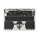 Άνω πλαίσιο πληκτρολογίου για MacBook Air 15", A3114 (2024), με πληκτρολόγιο US και μπαταρία, Silver, 661-40267, Genuine Apple