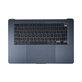 Άνω πλαίσιο πληκτρολογίου για MacBook Air 15", A3114 (2024), με πληκτρολόγιο US και μπαταρία, Midnight, 661-40269, Genuine Apple