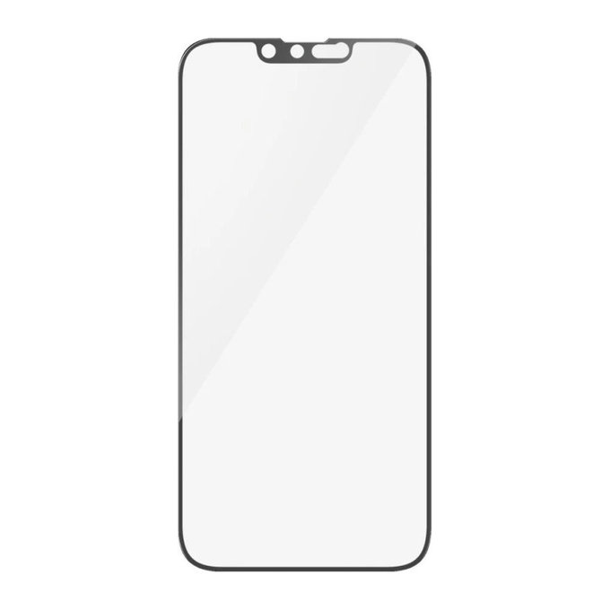 Προστατευτικό γυαλί UWF για iPhone 17e/16e/14/13/13 Pro, Μαύρο, PanzerGlass