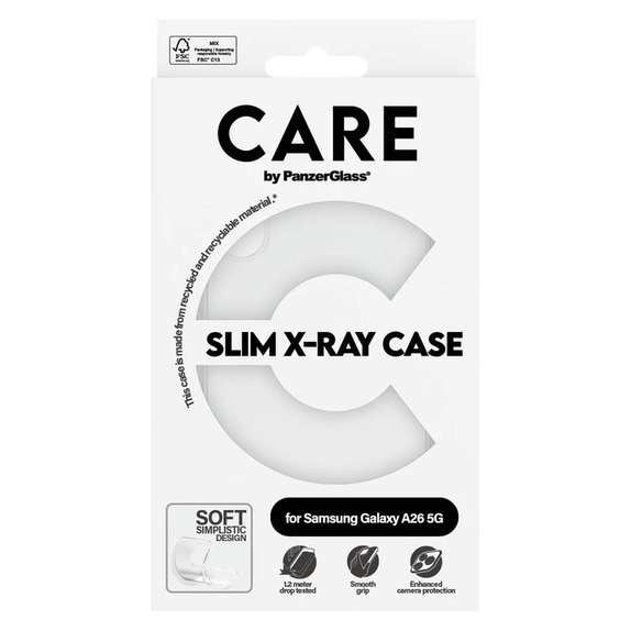 Θήκη X-Ray για Samsung Galaxy A26 5G, Διάφανο, PanzerGlass