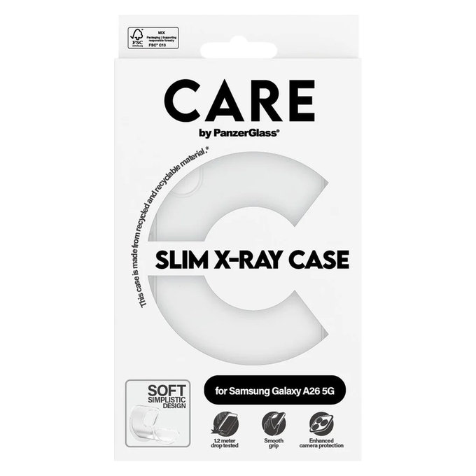 Θήκη X-Ray για Samsung Galaxy A26 5G, Διάφανο, PanzerGlass
