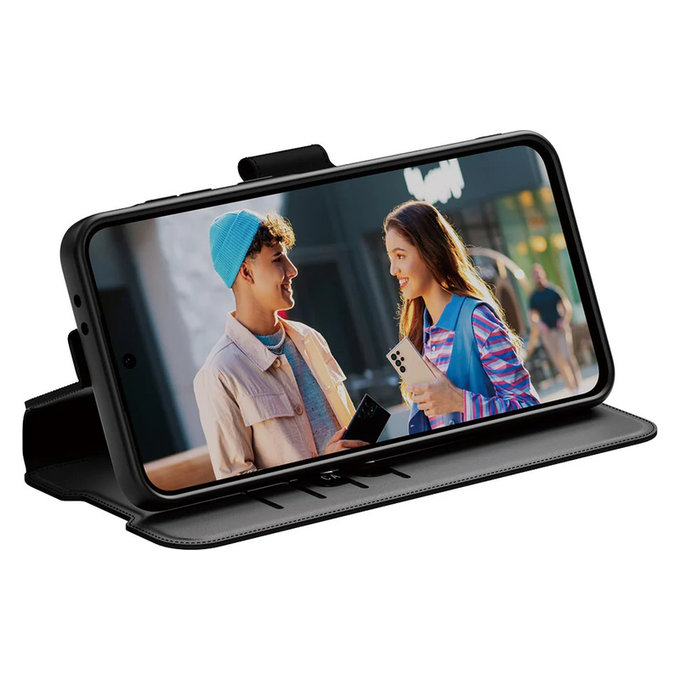 Θήκη Wallet Kickstand για Samsung Galaxy A56 5G, Μαύρο, PanzerGlass