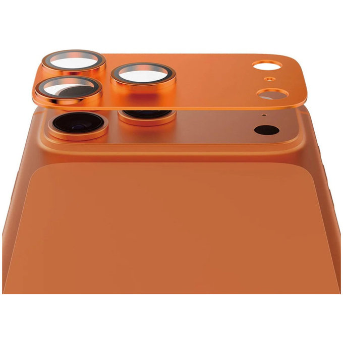Προστατευτικό καλύμματος φακού Fender για iPhone 17 Pro Max, Πορτοκαλί, PanzerGlass