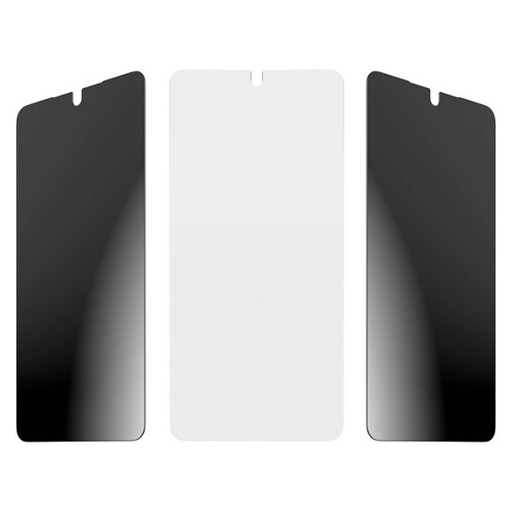 Σκληρυμένο γυαλί UWF 2-Way Privacy με εφαρμογέα για Samsung Galaxy S26+, Διάφανο, PanzerGlass