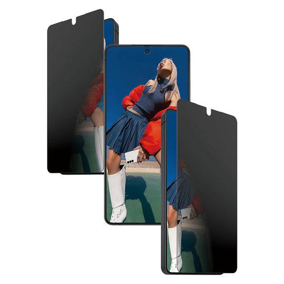Σκληρυμένο γυαλί UWF 2-Way Privacy με FASTFIT In-A-Box για Samsung Galaxy S26 Ultra, Διάφανο, PanzerGlass