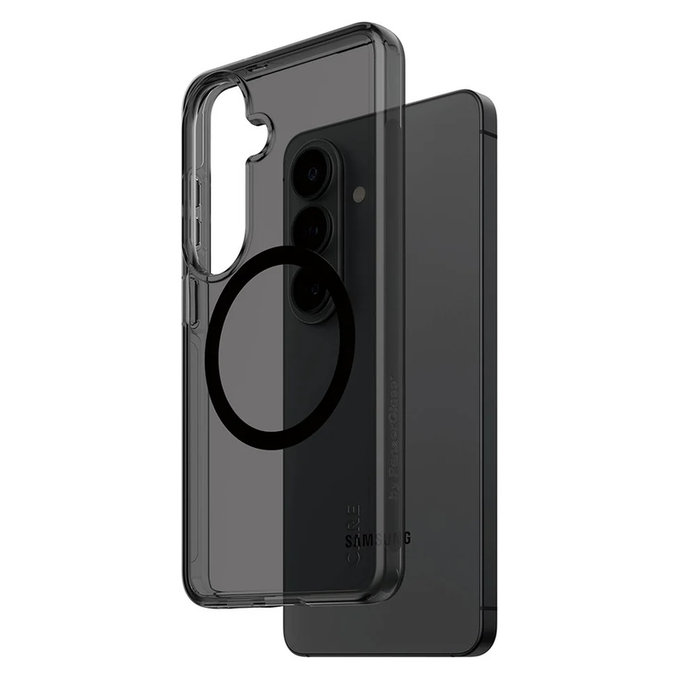 Θήκη Smokey με μαύρο QI για Samsung Galaxy S26, Μαύρο, PanzerGlass