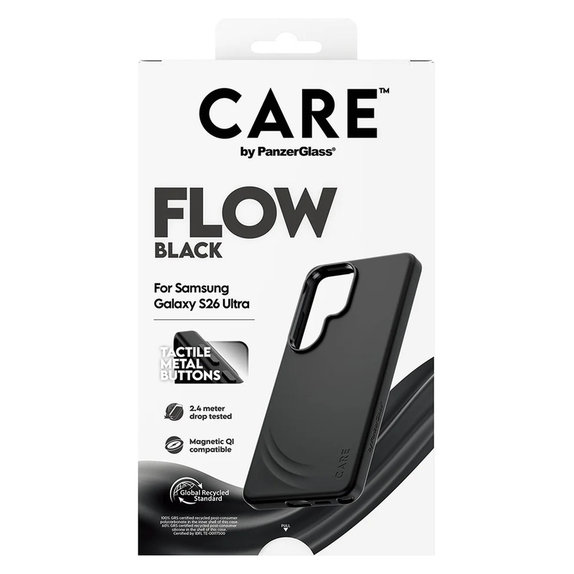 Θήκη FLOW με QI για Samsung Galaxy S26 Ultra, Μαύρο, PanzerGlass