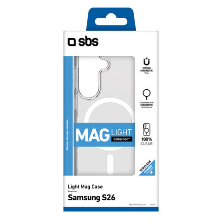 Θήκη Light Bag για Samsung Galaxy S26, διαφανής, Transparent, SBS