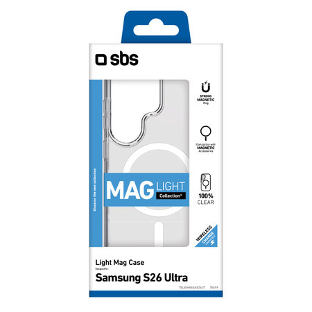 Θήκη Light Bag για Samsung Galaxy S26 Ultra, διαφανής, Transparent, SBS