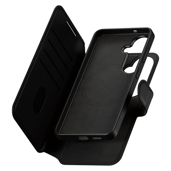 Θήκη Tango Wallet Two-In-One με QI για Samsung Galaxy S26, Μαύρο, PanzerGlass