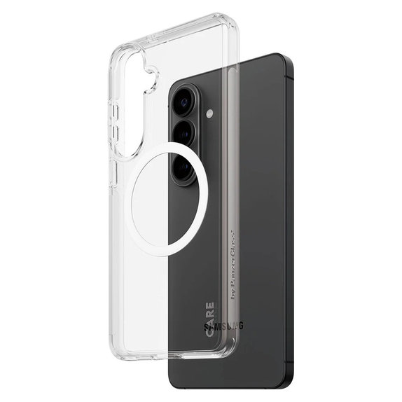 Θήκη Urban Explorer με λευκό QI για Samsung Galaxy S26+, Διάφανο, PanzerGlass
