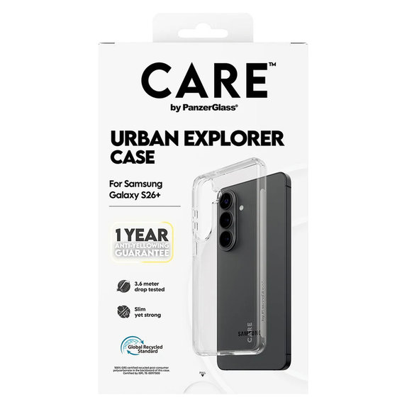 Θήκη Urban Explorer για Samsung Galaxy S26+, Transaparentná, PanzerGlass