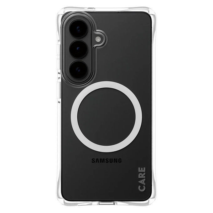 Θήκη Samba με λευκό QI για Samsung Galaxy S26, Διάφανο, PanzerGlass
