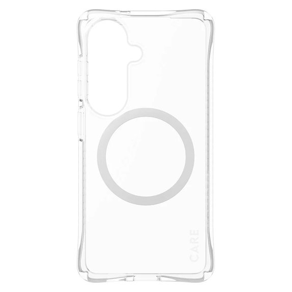 Θήκη Samba με λευκό QI για Samsung Galaxy S26, Διάφανο, PanzerGlass