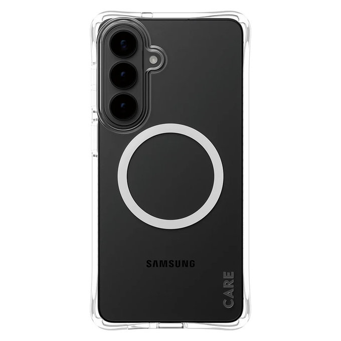 Θήκη Samba με λευκό QI για Samsung Galaxy S26+, Διάφανο, PanzerGlass