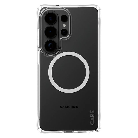 Θήκη Samba με λευκό QI για Samsung Galaxy S26 Ultra, Διάφανο, PanzerGlass