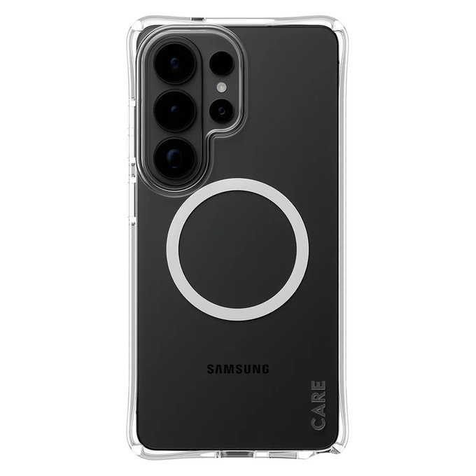 Θήκη Samba με λευκό QI για Samsung Galaxy S26 Ultra, Διάφανο, PanzerGlass