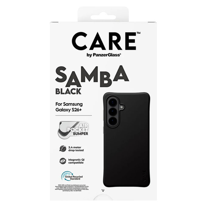 Θήκη Samba με QI για Samsung Galaxy S26+, Μαύρο, PanzerGlass