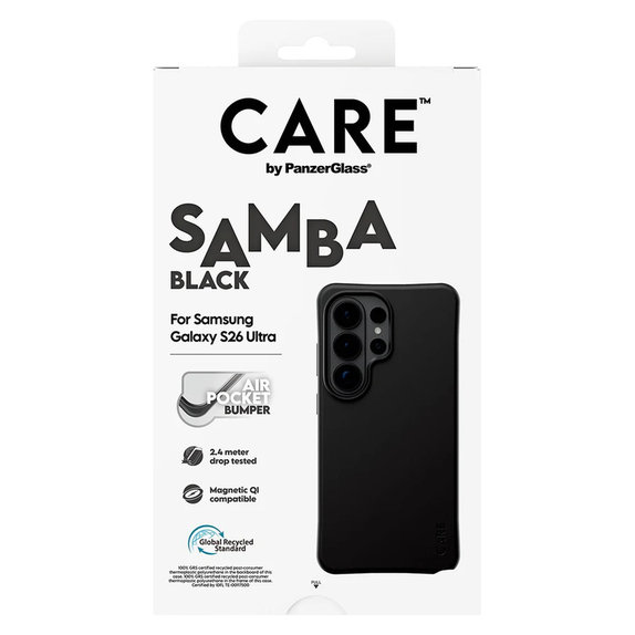 Θήκη Samba με QI για Samsung Galaxy S26 Ultra, Μαύρο, PanzerGlass