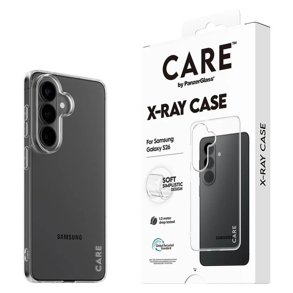 Θήκη X-Ray για Samsung Galaxy S26, Διάφανο, PanzerGlass