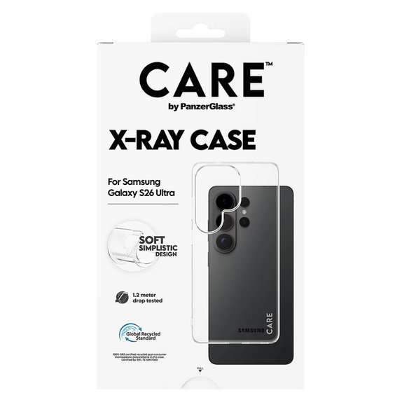 Θήκη X-Ray για Samsung Galaxy S26 Ultra, Διάφανο, PanzerGlass