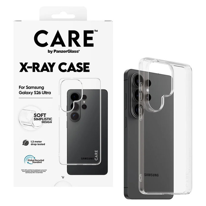 Θήκη X-Ray για Samsung Galaxy S26 Ultra, Διάφανο, PanzerGlass