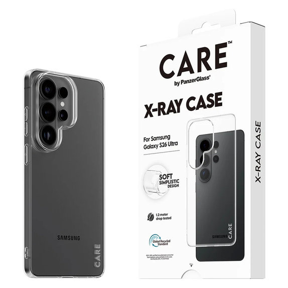 Θήκη X-Ray για Samsung Galaxy S26 Ultra, Διάφανο, PanzerGlass