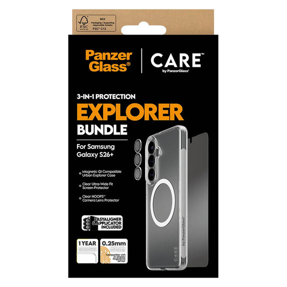 Bundle Explorer 3 σε 1 για Samsung Galaxy S26+, PanzerGlass