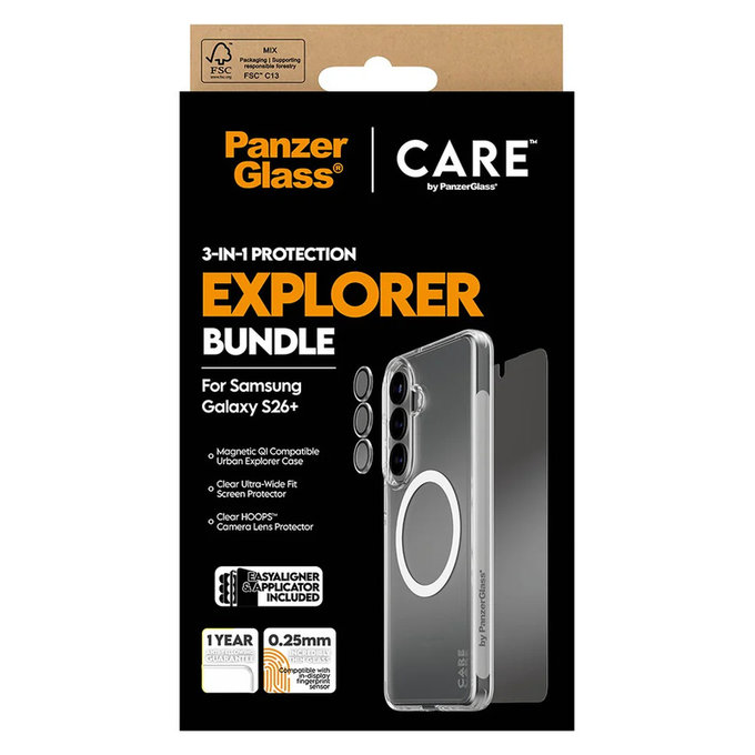 Bundle Explorer 3 σε 1 για Samsung Galaxy S26+, PanzerGlass