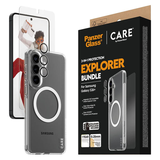 Bundle Explorer 3 σε 1 για Samsung Galaxy S26+, PanzerGlass