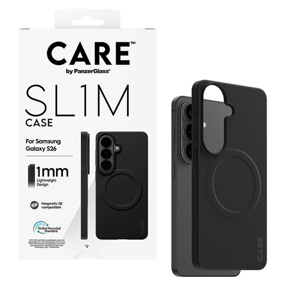 Θήκη SL1M για Samsung Galaxy S26, Μαύρο, PanzerGlass