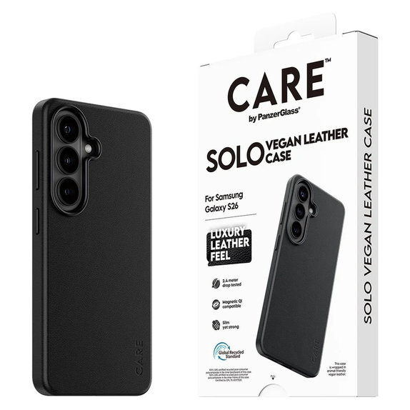 Θήκη Solo για Samsung Galaxy S26, Μαύρο, PanzerGlass