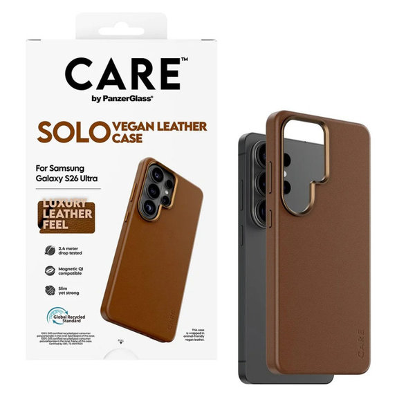 Θήκη Solo για Samsung S26 Ultra, Καφέ, CARE