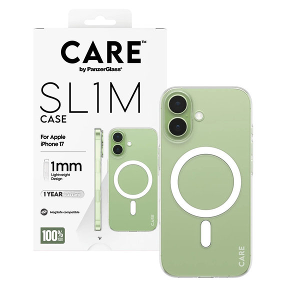 Θήκη SL1M για iPhone 17, Διάφανο, PanzerGlass