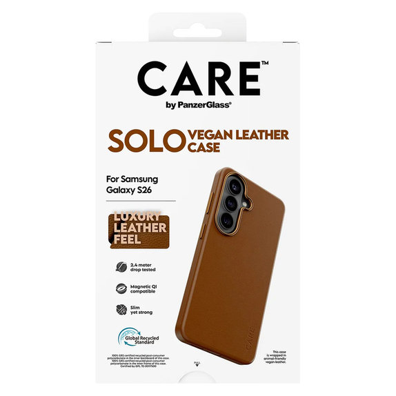 Θήκη Solo για Samsung Galaxy S26, Hnedé, PanzerGlass