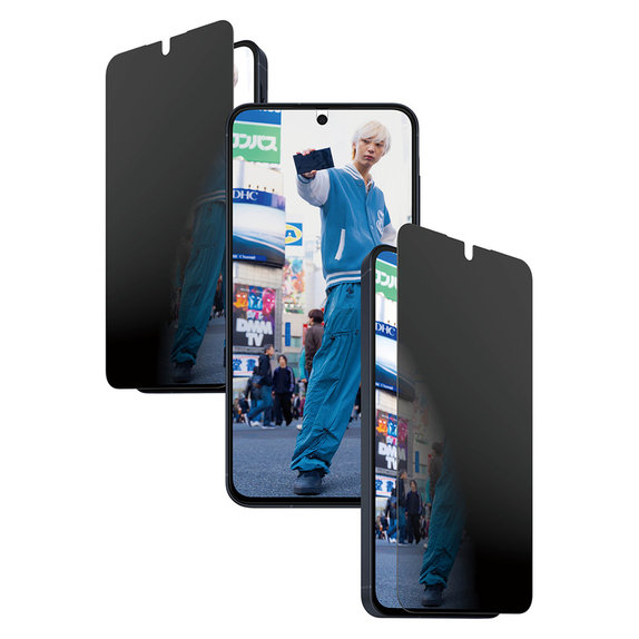Σκληρυμένο γυαλί UWF Privacy με εφαρμογέα για Samsung Galaxy A57, Διάφανο, PanzerGlass