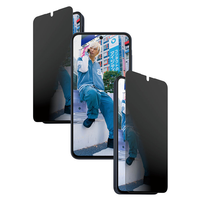 Σκληρυμένο γυαλί UWF Privacy με εφαρμογέα για Samsung Galaxy A37, Διάφανο, PanzerGlass