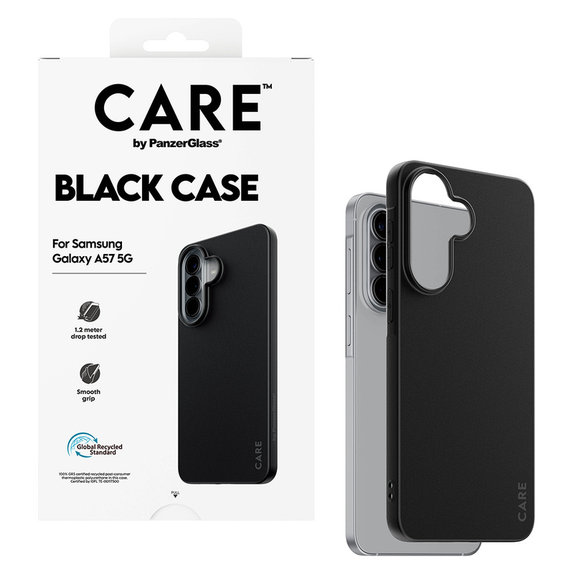 Θήκη TPU για Samsung Galaxy A57, Μαύρο, PanzerGlass
