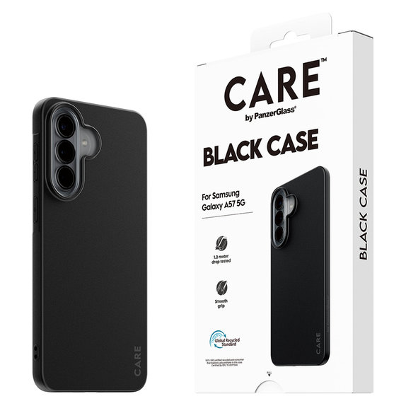 Θήκη TPU για Samsung Galaxy A57, Μαύρο, PanzerGlass
