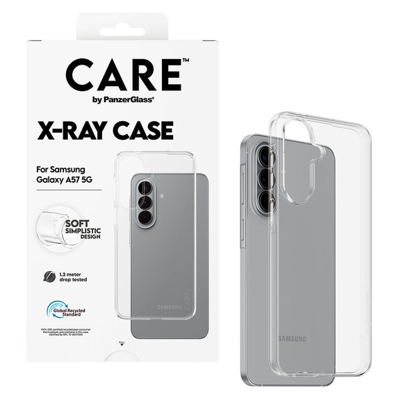 Θήκη X-Ray για Samsung Galaxy A57, Διάφανο, PanzerGlass