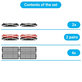 Σετ ανταλλακτικών για Bissell Crosswave 17132, 2225N, 2582N, 3551N (2x περιστρεφόμενη βούρτσα για χαλιά, 2 ζεύγη περιστρεφόμενων βουρτσών για διάφορες επιφάνειες, 4x Φίλτρο)