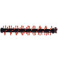 Σετ ανταλλακτικών για Bissell Crosswave 17132, 2225N, 2582N, 3551N (2x περιστρεφόμενη βούρτσα για χαλιά, 2 ζεύγη περιστρεφόμενων βουρτσών για διάφορες επιφάνειες, 4x Φίλτρο)