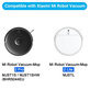 Σετ ανταλλακτικών για Xiaomi Mi Robot Vacuum Mop 2 Pro, 2 Lite (1x Κύρια βούρτσα, 2x Φίλτρο, 2x Πλαϊνή Βούρτσα, 2x Πανί Σφουγγαρίστρας)