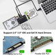Αντάπτορας USB 3.0 σε SATA / IDE για HDD/SSD 2.5" και 3.5" και οπτικούς δίσκους