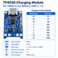 Μονάδα φόρτισης TP4056 για μπαταρία Li-ion 18650, USB-C, 1 A