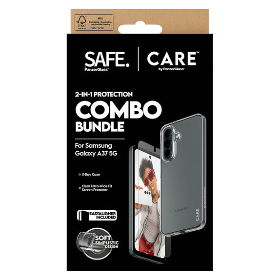 Bundle 2 σε 1 για Samsung Galaxy A37, PanzerGlass