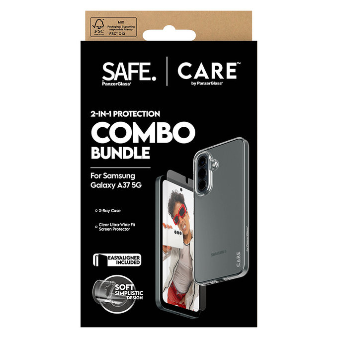 Bundle 2 σε 1 για Samsung Galaxy A37, PanzerGlass